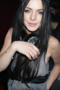 Lindsay Lohan drunk