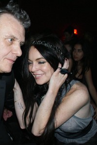 Christina Ricci drunk lindsay lohan